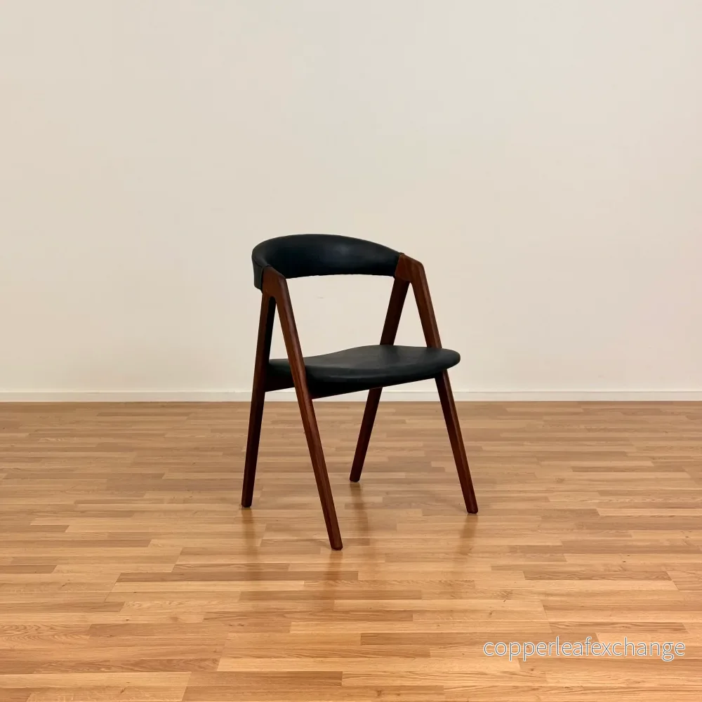 Set om 4 matstolar i teak av Kai Kristiansen, 1950-60-tal, Danmark - Bild 2