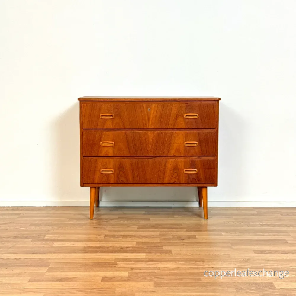 Byrå i teak, 1950-60-tal, Sverige