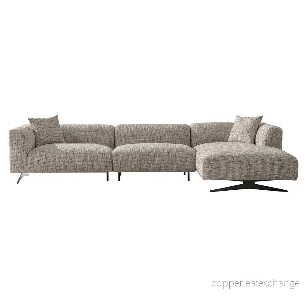 Soffa Hoxton 3-sits Höger Naturfärg - Bild 2
