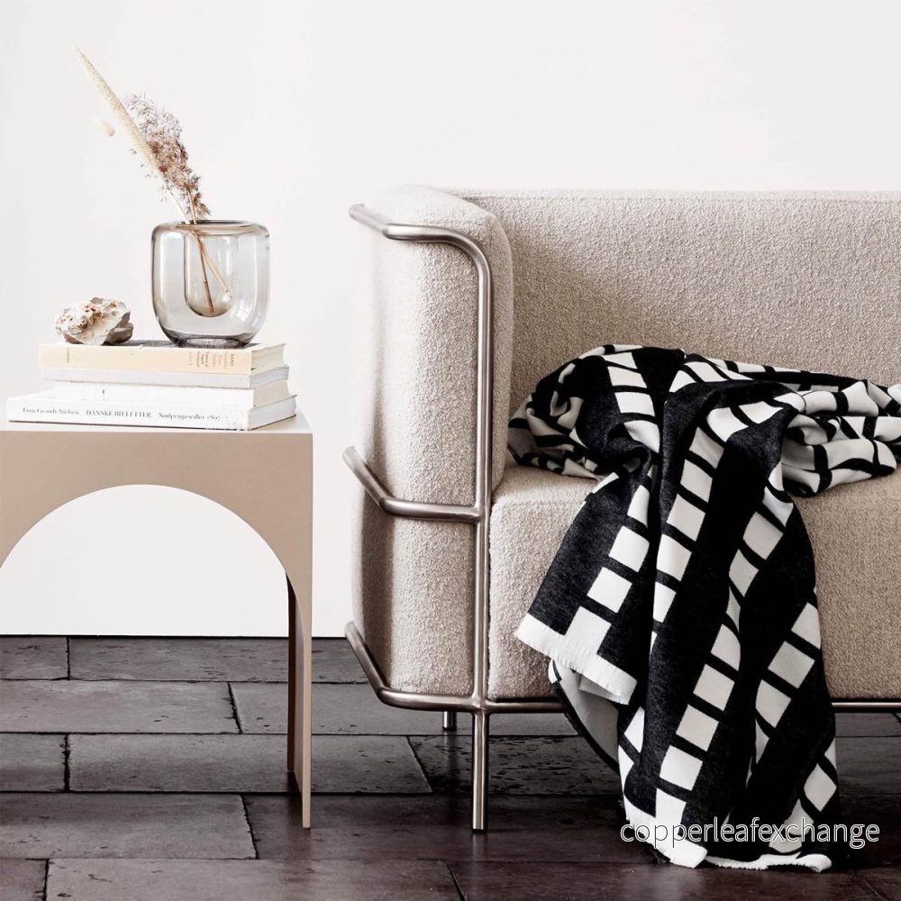 Soffa Modernist, Beige Bouclé - Bild 2