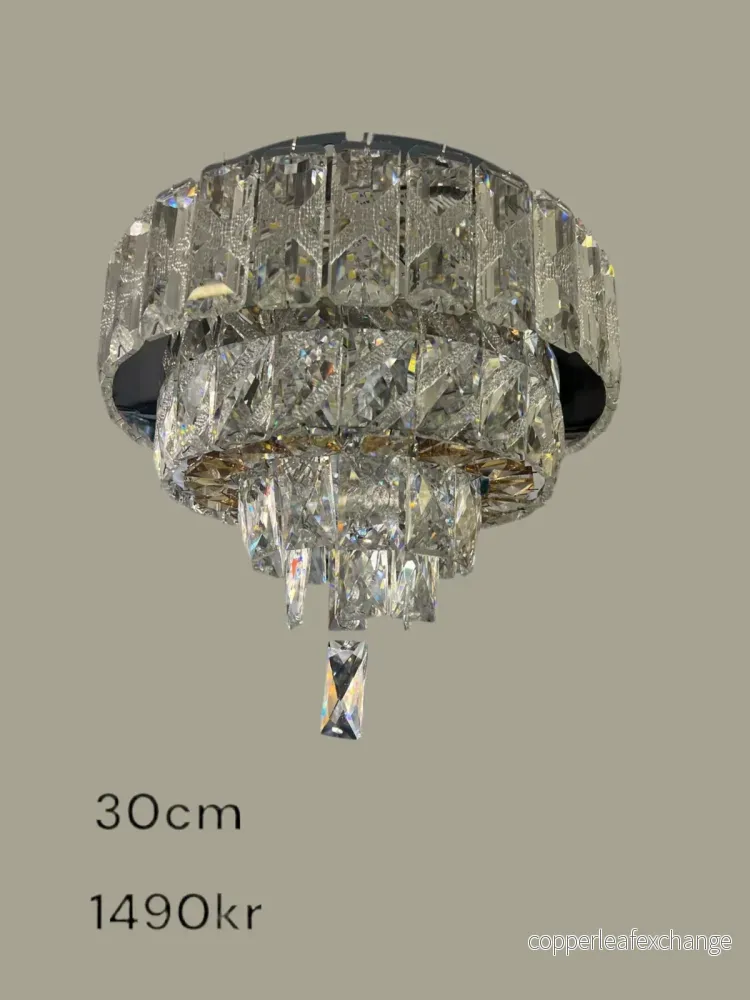 Led lampa kristall modern