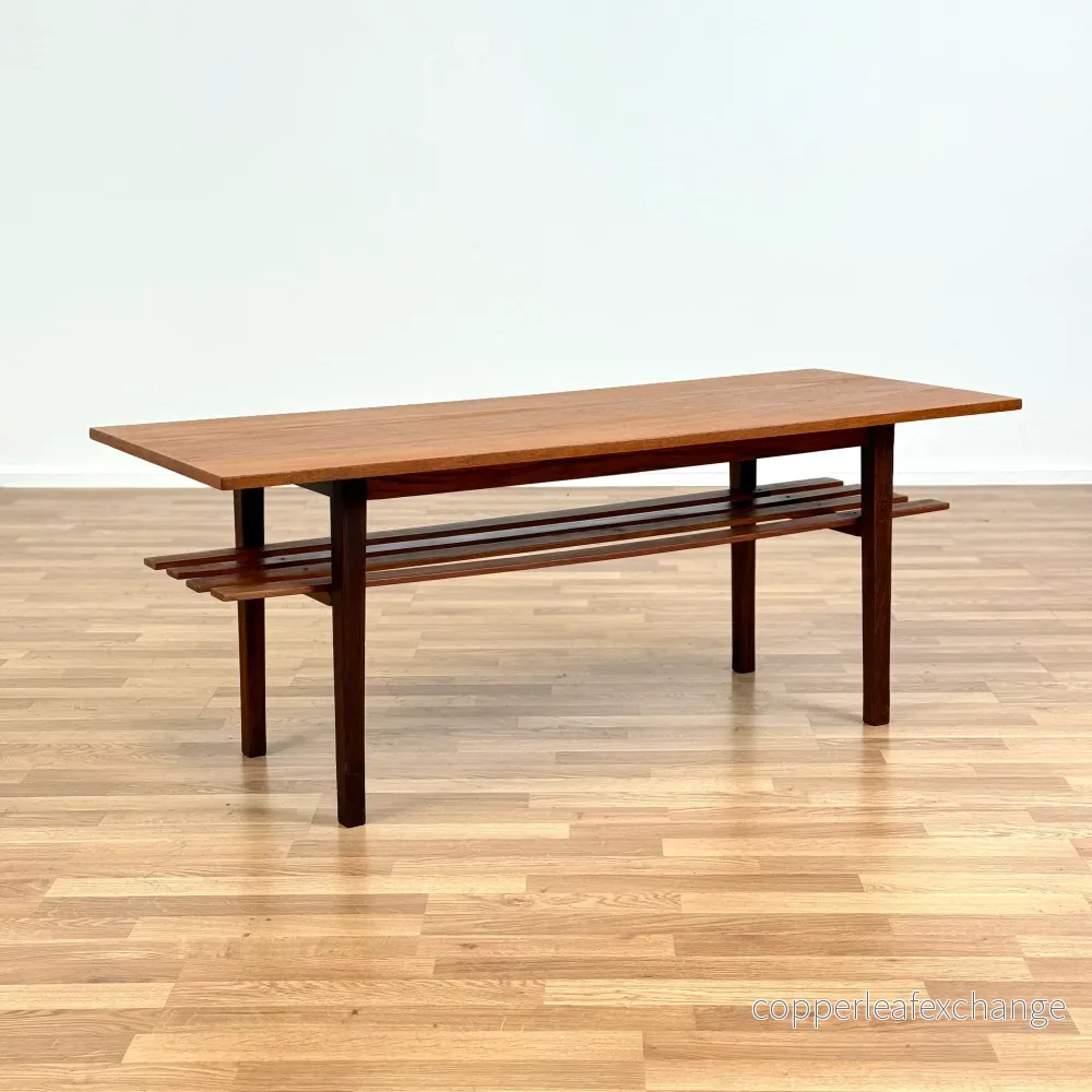 Soffbord i teak, 1950-60-tal, Danmark