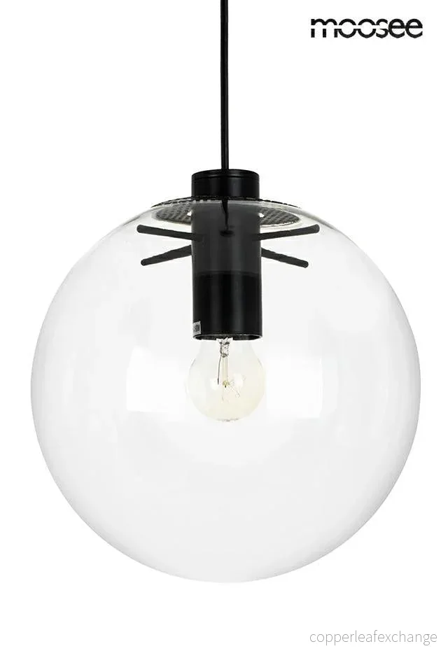 Taklampa MOOSEE - SANDRA 30, svart