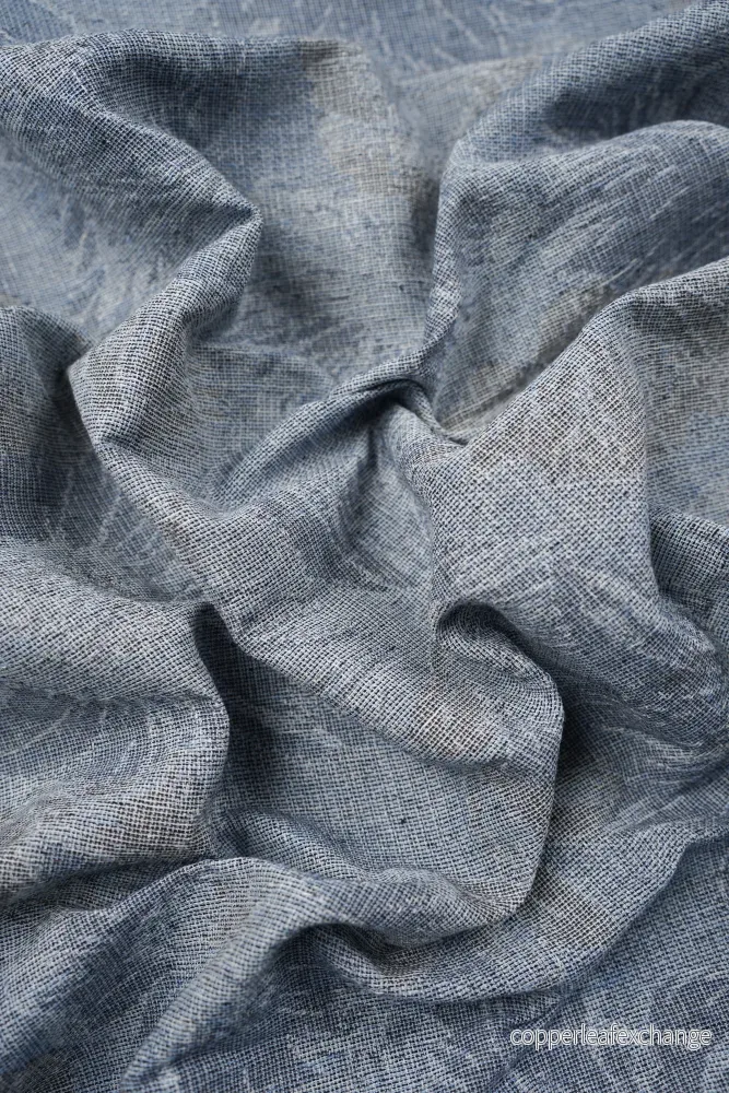 Deadstock – Interior – Linen – Double width – 285 cm – Flowers – Blue – DI42 Deadstock – Interior – Linen – Double width – 285 cm – Flowers – Blue – DI42