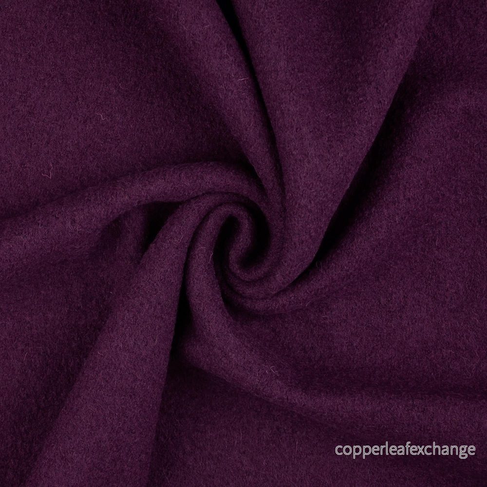 Boiled Wool – Walkloden – Plum – 5022 Boiled Wool – Walkloden – Plum – 5022