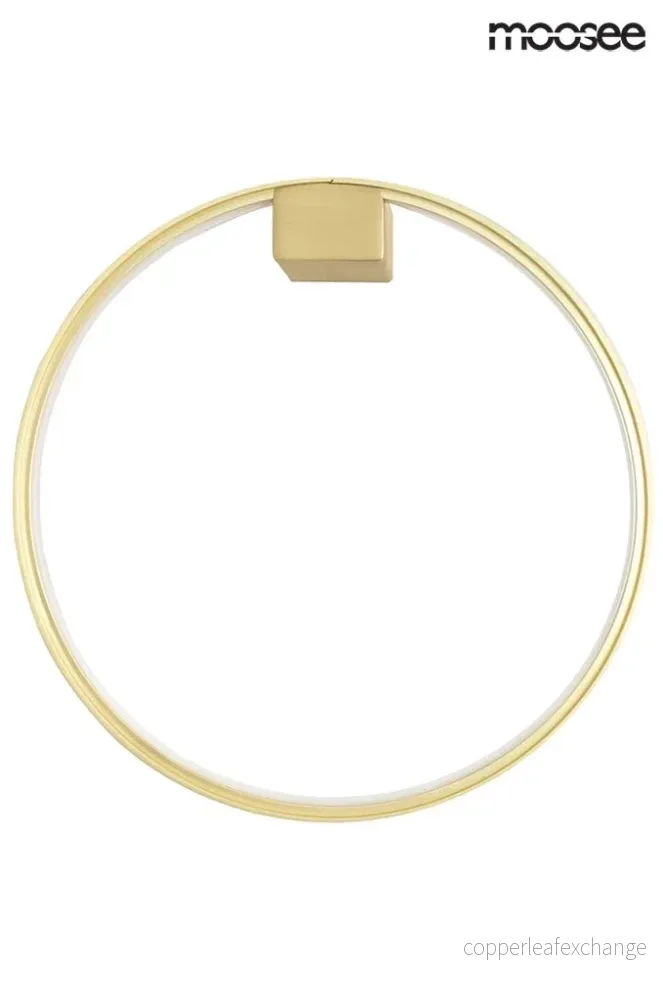 Vägglampa MOOSEE - CIRCLE WALL, guld - Bild 2