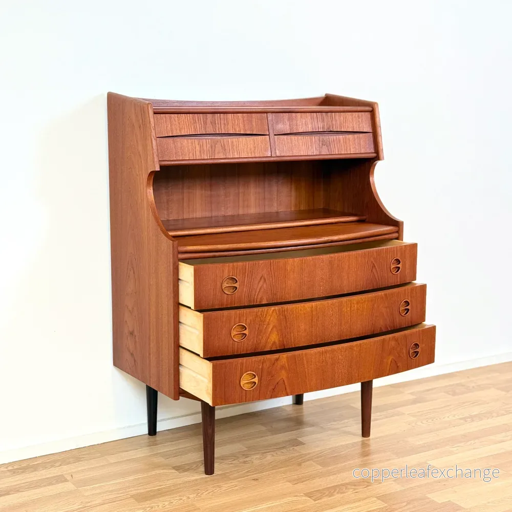 Sekretärskåp av GV Møbler i teak, 1950-60-tal, Danmark - Bild 2