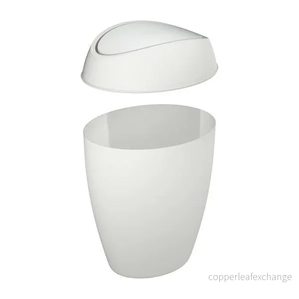 Soptunna UMBRA - TWIRLA, vit - Bild 2