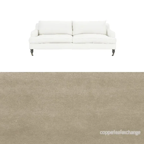Klädsel till soffa Fogia Edward 2.5 sits svängd Tyg Claude - Bild 2