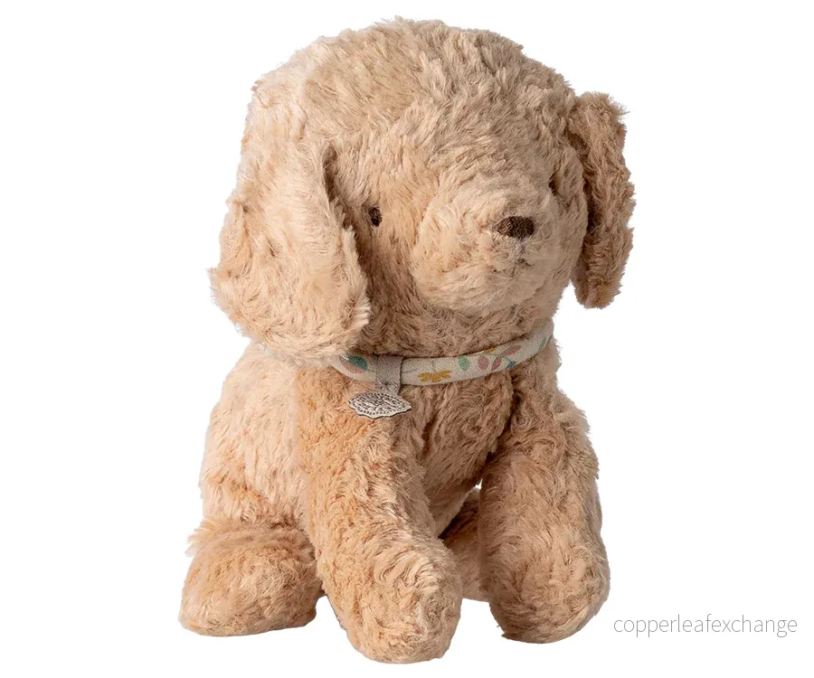 Maileg – Hundvalp liten, plysch dusty powder valp, hund gosedjur / mjukisdjur