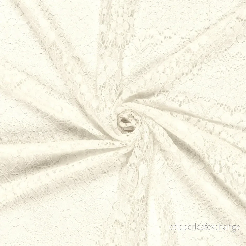 Lace - Cotton - Off-white - 051