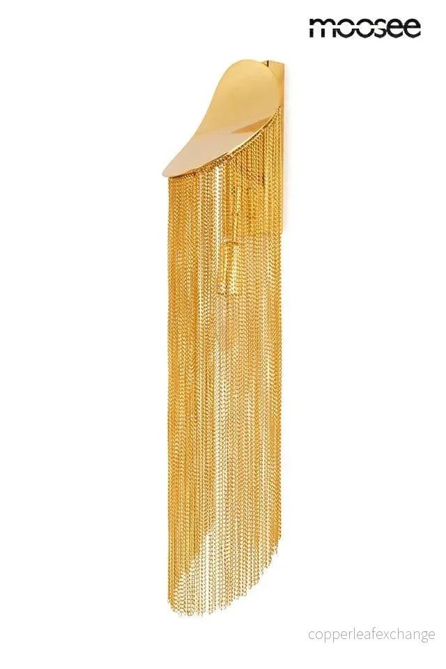 Vägglampa MOOSEE – LAMBADA, guld Vägglampa MOOSEE – LAMBADA, guld