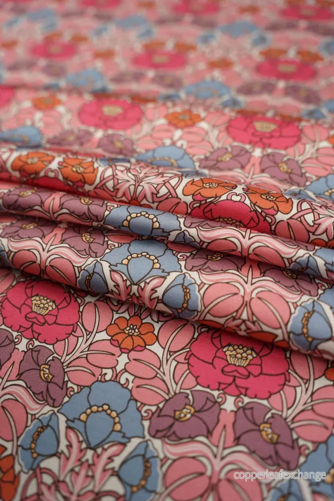 Liberty – Viscose – Satin – Jugendstil A