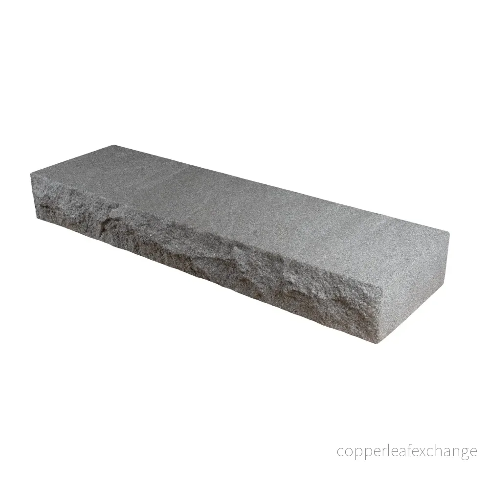 Stentrappa Granit Premium Grafitgrå 1200x350x150
