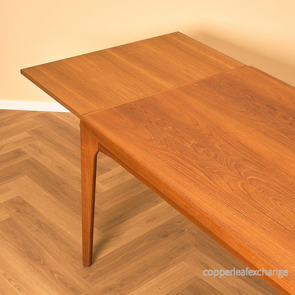 Extendable Teak Dining Table by Vejle Stole og Møbelfabrik - Bild 3