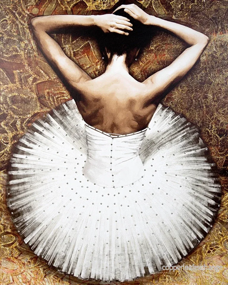 Tavla - BALLERINA 1, 100x120 cm - Bild 3