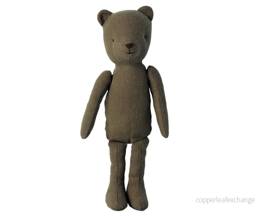 Maileg – Teddy pappa, björn nalle mörkbrun, nallebjörn - Bild 3