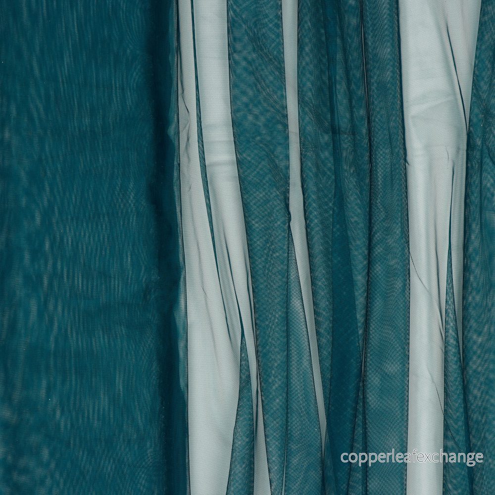 Royal Tule – Tulle – Polyester – Light Stretch – Petrol