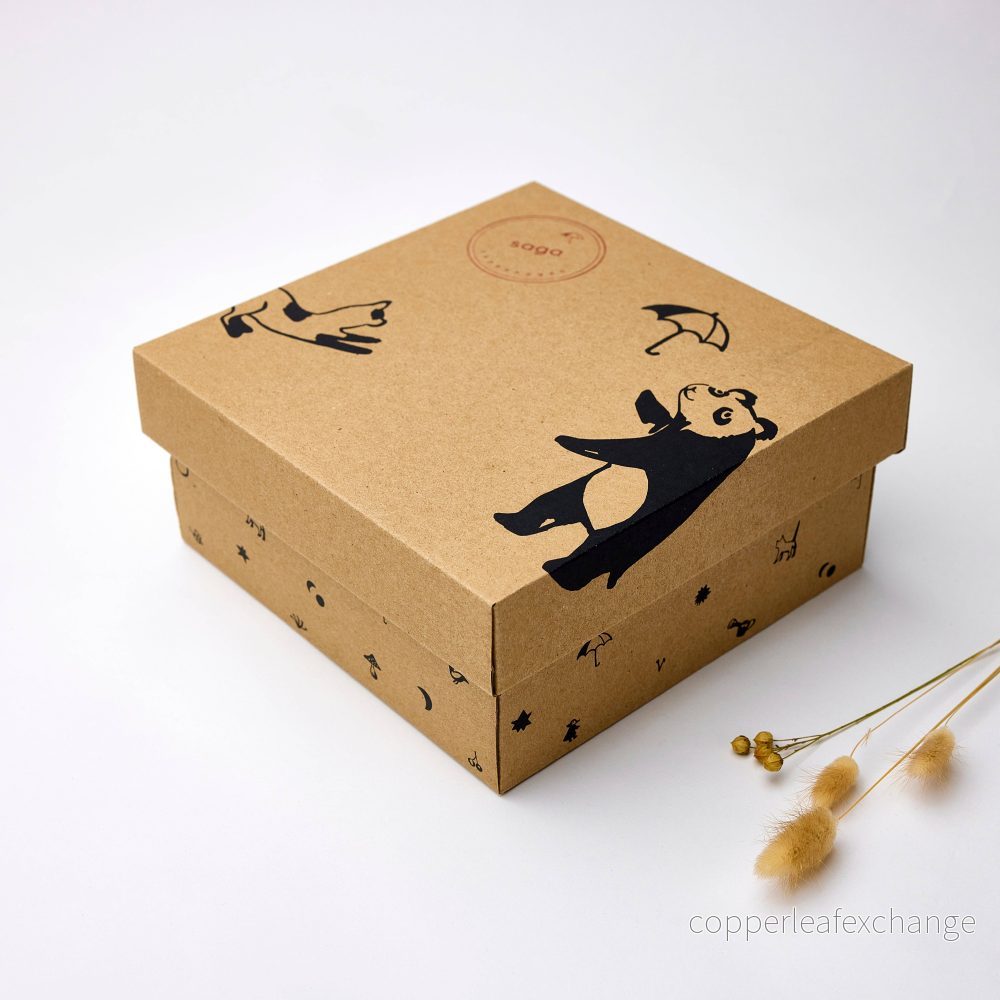 Baby presentbox Crystal Blue, 3 delar | Saga Copenhagen - Bild 2