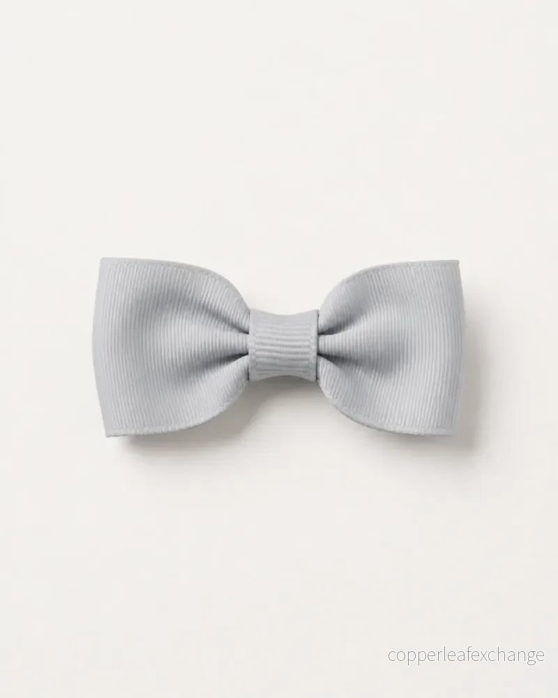 Liten hårrosett, light grey