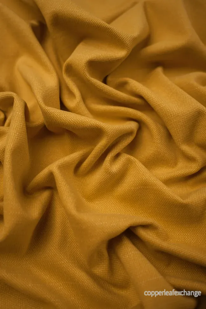 Upholstery fabric – Colin – Plain – Linen, Cotton – MD 29,000 – Mustard yellow – fg17 Upholstery fabric – Colin – Plain – Linen, Cotton – MD 29,000 – Mustard yellow – fg17