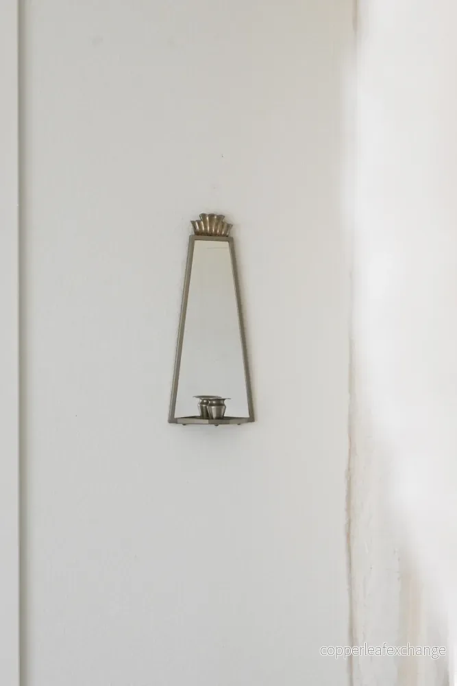 Väggljusstake Tenn/Glas - Bild 3