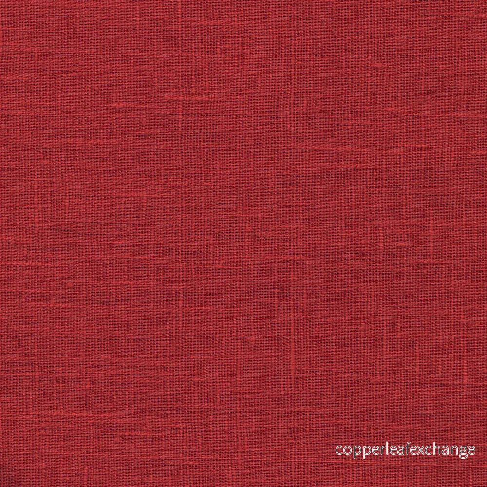 Linen Fabric – Textured – Dark Red – 511 Linen Fabric – Textured – Dark Red – 511