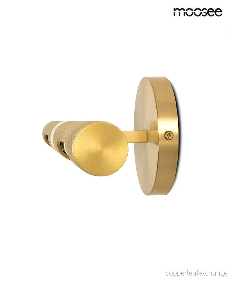 Vägglampa MOOSEE - CRUDO guld - Bild 3
