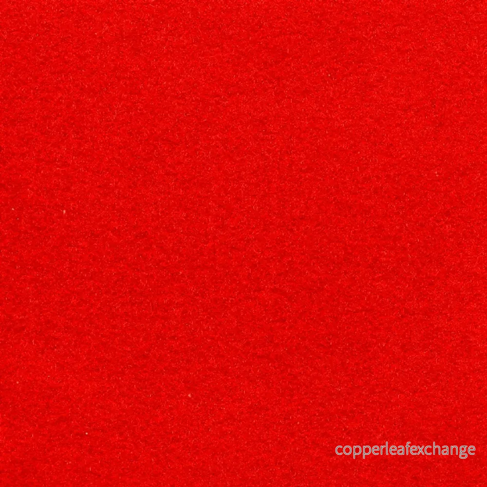 Matta Color, nålfilt, Röd