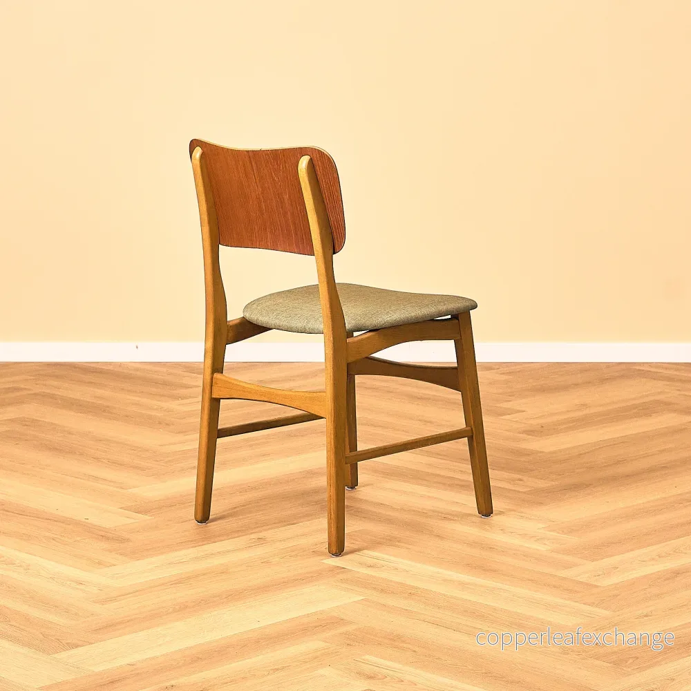 Danish dining chair in teak and beech by Ib Kofod-Larsen - Bild 3