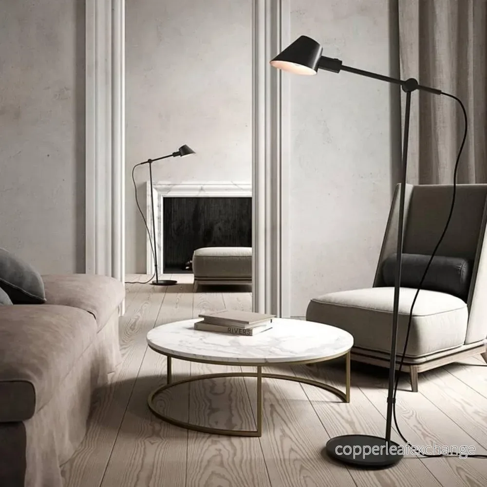 Golvlampa Stay, Svart - Bild 2