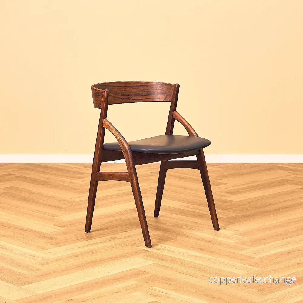 Danish dining chairs in teak and Santos rosewood by Dyrlund - Bild 2