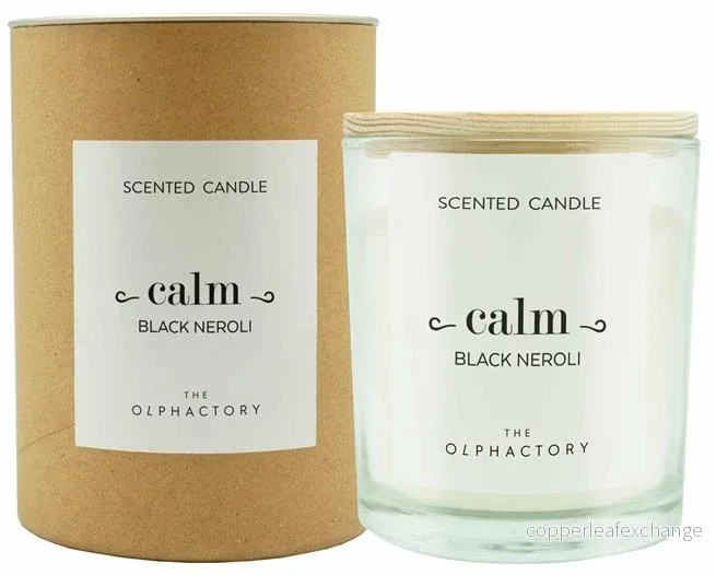 Doftljus
"Calm" Black Neroli 200g