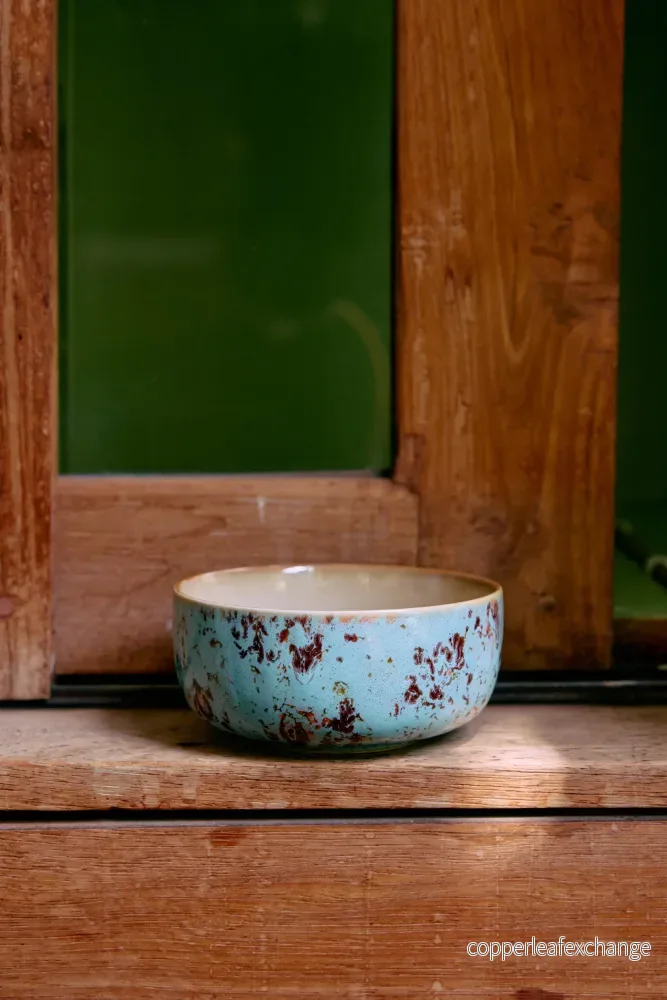 70s ceramics: Dessert Bowl Patina - Bild 3