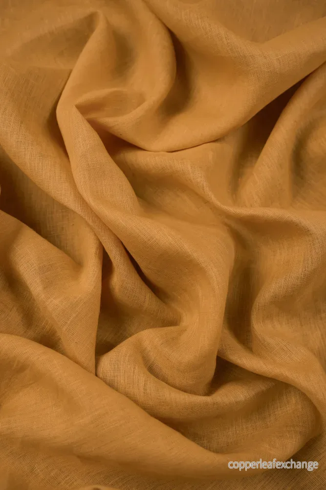 Deadstock – Linen, Cotton – Thin – Mustard – DI10 Deadstock – Linen, Cotton – Thin – Mustard – DI10