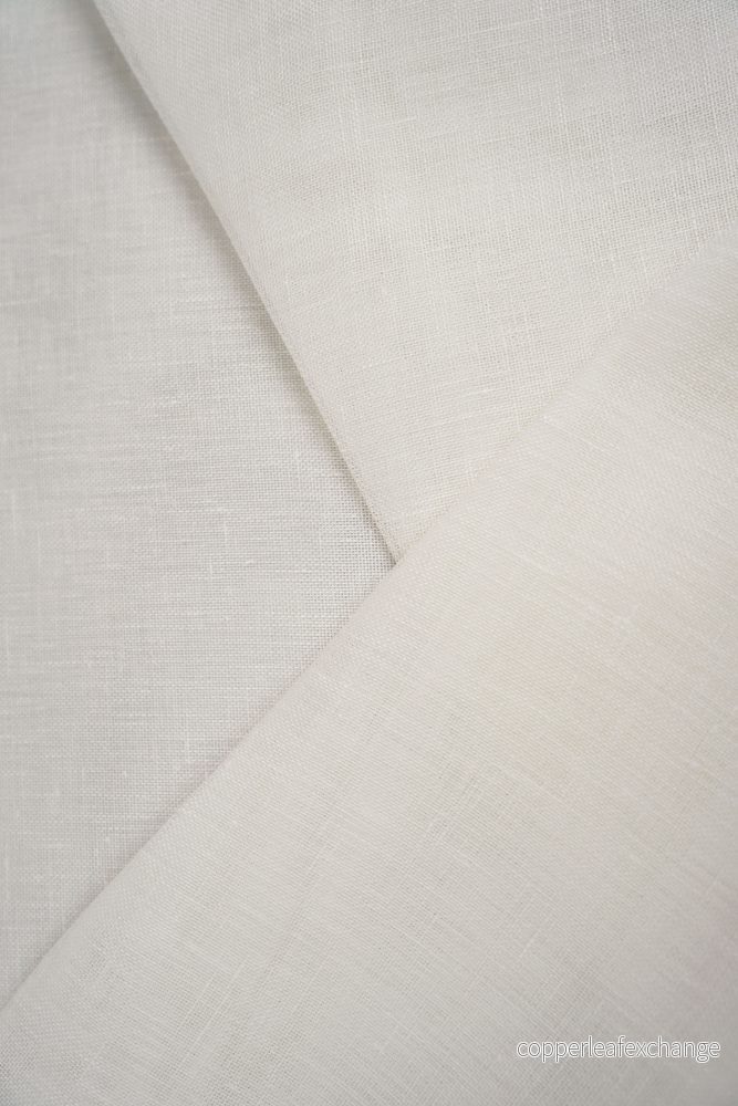 Linnevoile - Curtain fabric - Linen - Double width - 300 cm - Natural white - Bild 3