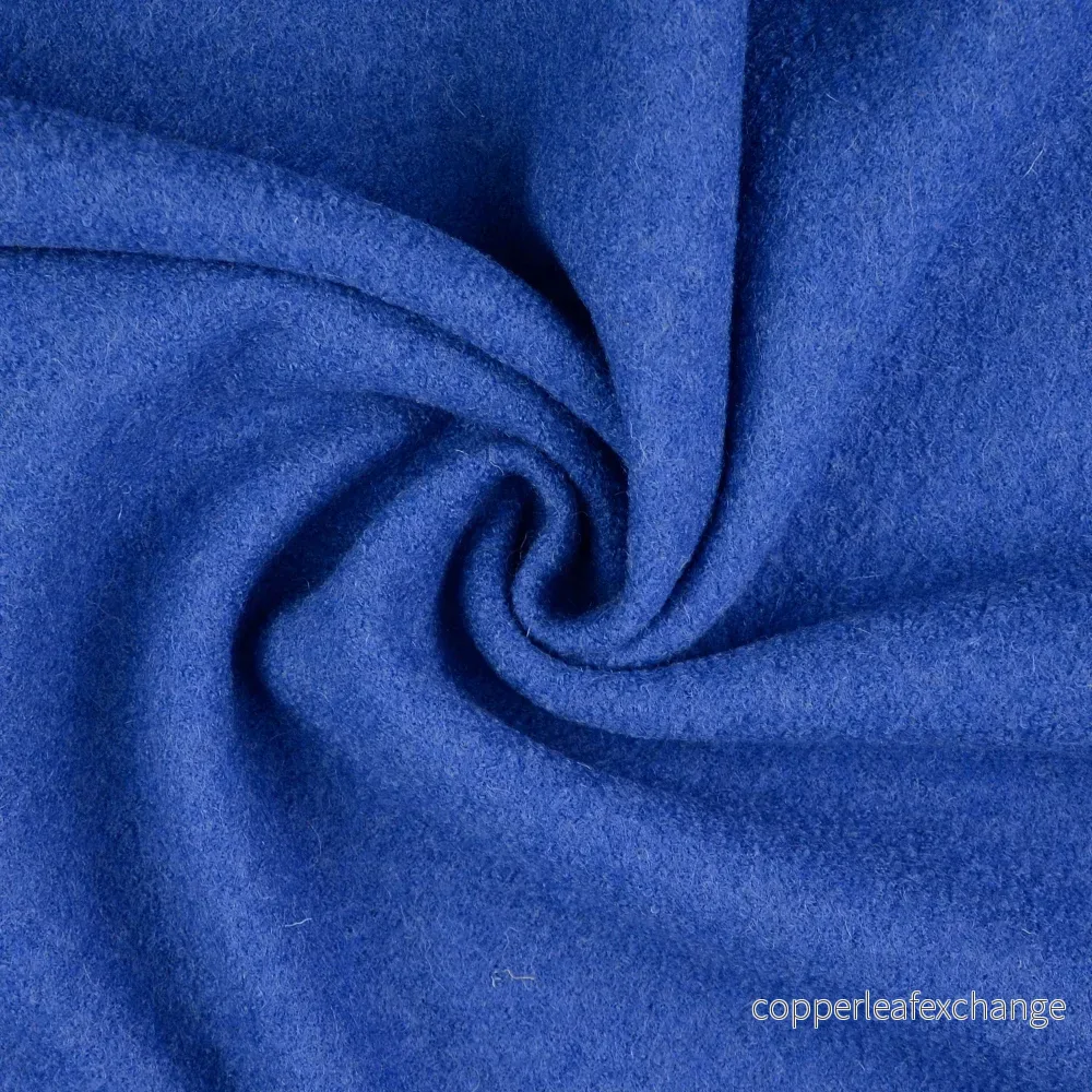 Boiled Wool – Walkloden – Royal Blue 5027 Boiled Wool – Walkloden – Royal Blue 5027
