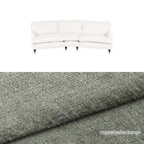 Klädsel till soffa Englesson Howard 4-sits svängd Tyg Lemma Chenille - Bild 2
