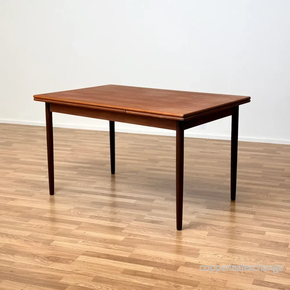Matbord i teak, 1950-60-tal, Danmark