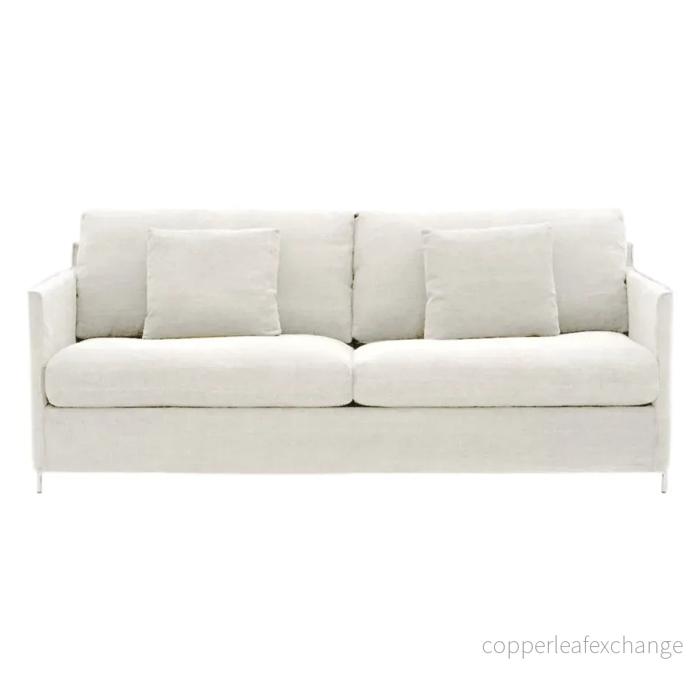 Soffa Petito 2-sits, Tristan Snow White Soffa Petito 2-sits, Tristan Snow White