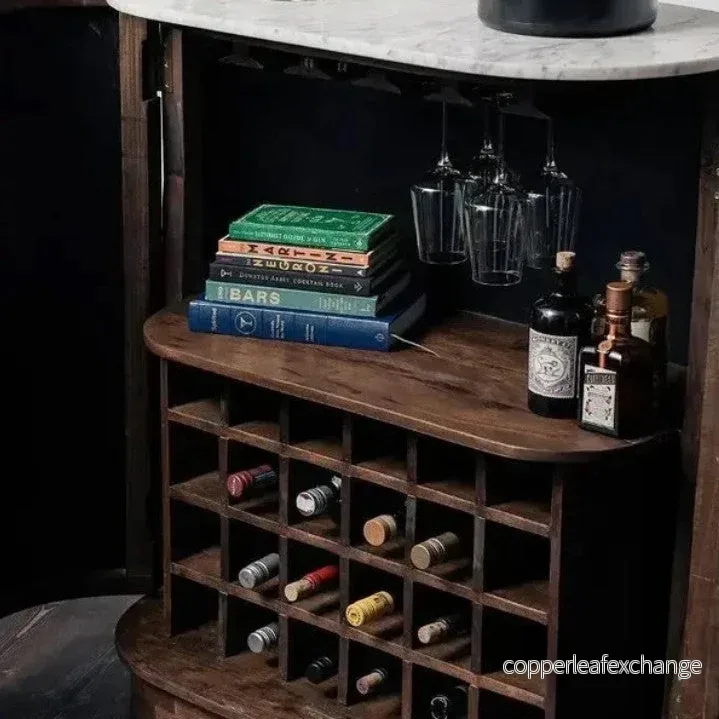 Westbury oval bar cabinet - Bild 2