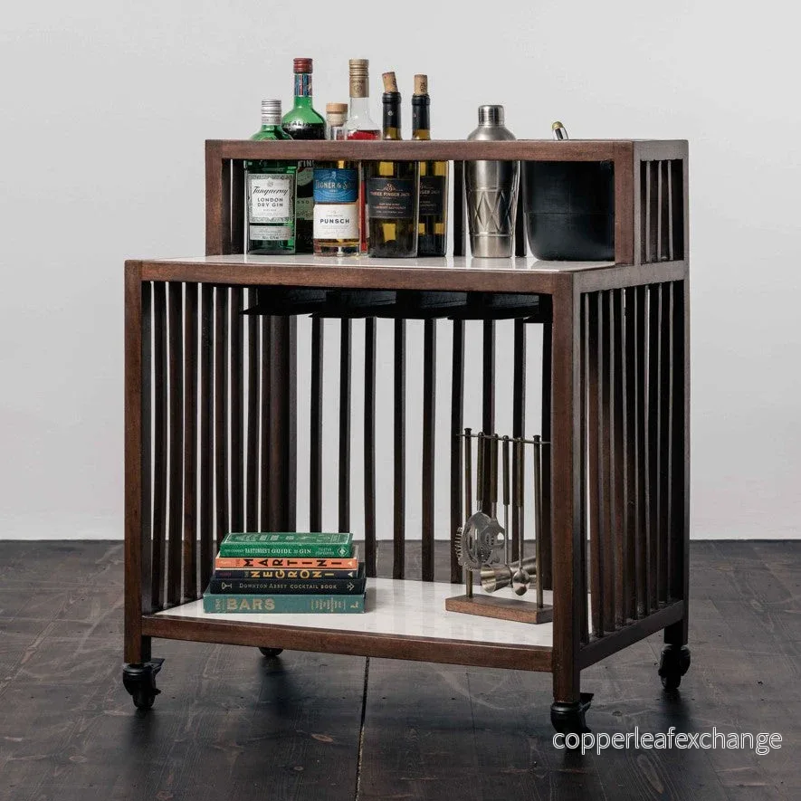 Augusta Drink trolley, Brown (BM) - Bild 2