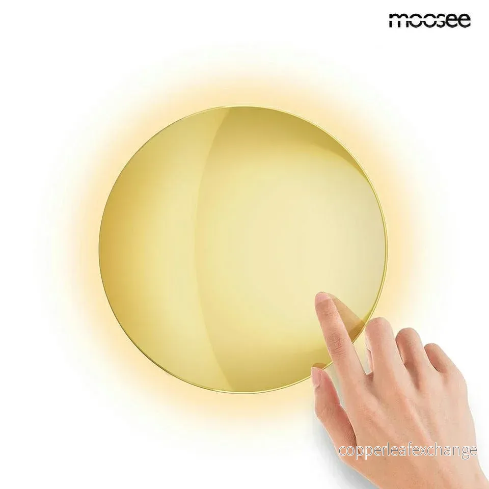 MOOSEE vägglampa SHADOW SUN 25 guld MOOSEE vägglampa SHADOW SUN 25 guld