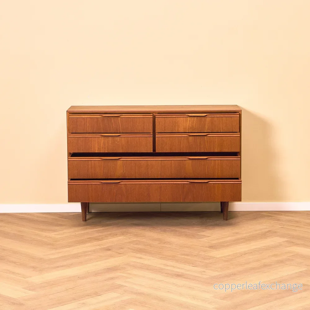 Dansk dubbellåda i teak - Bild 2