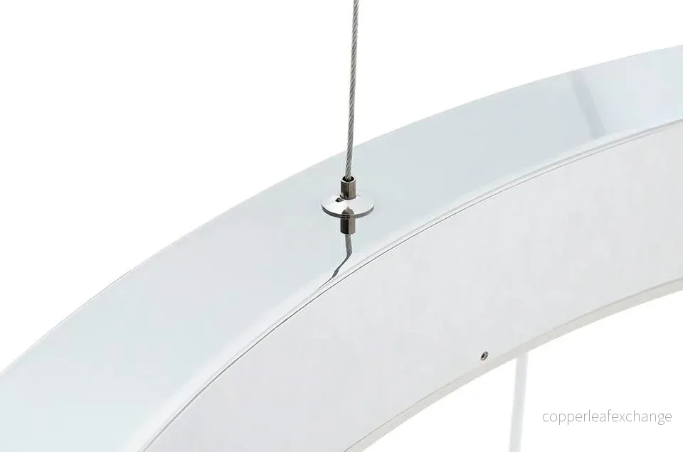 Taklampa - RING 100, silver - Bild 2