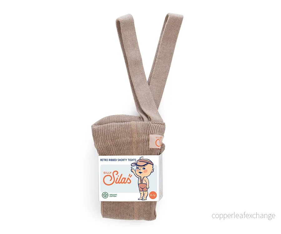 Silly Silas – Shorty tights, Peanut Blend